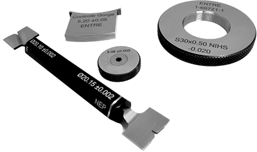 DOITOOL 1 Outil de règle en métal de Calibre Conique 15mm dacier Inoxydable pour lécole Bureau architecte Artisanat 